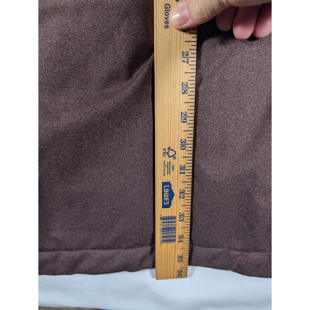 Helly Hansen Parka Womens M Brown Aden Insulated Faux Fur Hood Polyester Coat - Picture 7 of 15